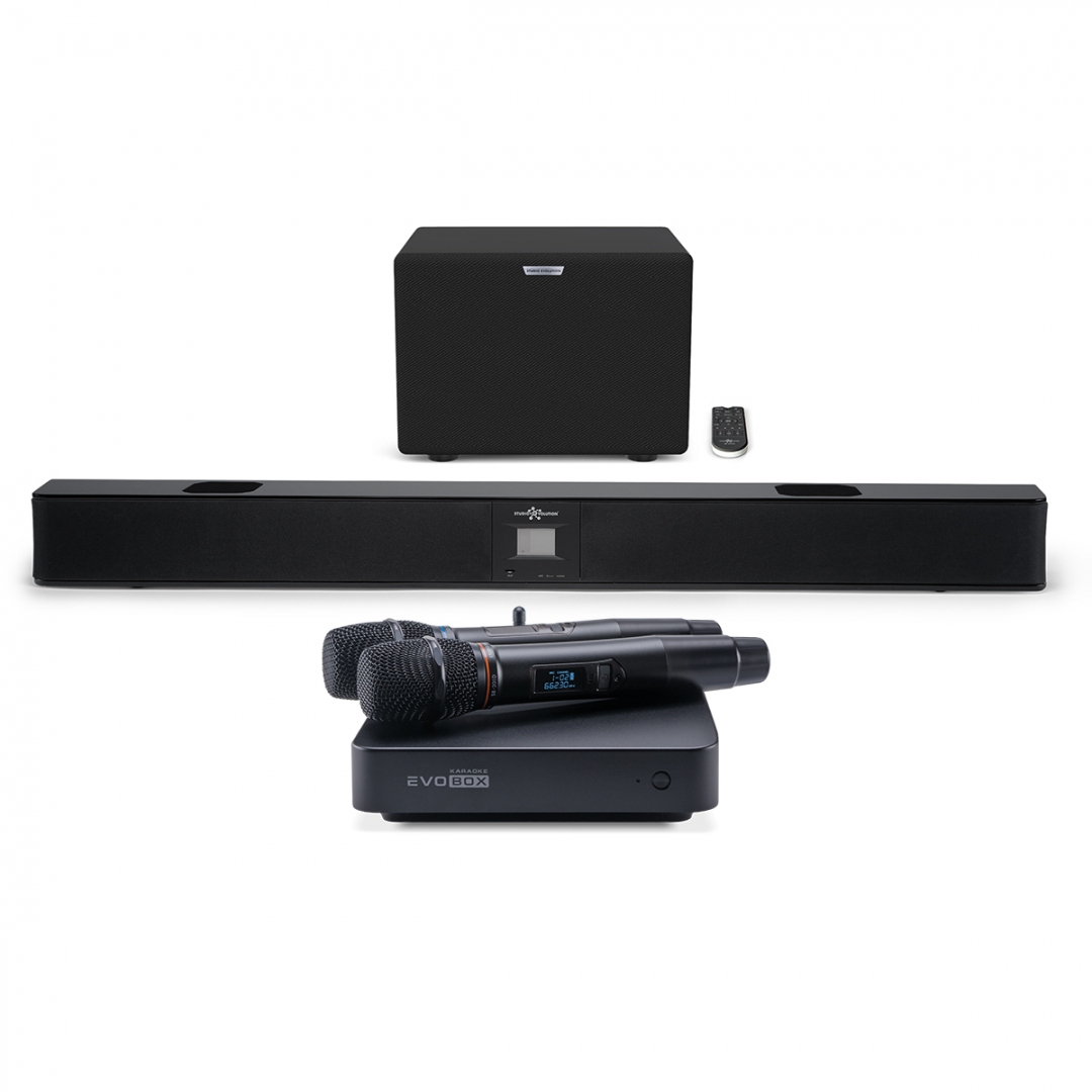 караоке-комплект EVOBOX Plus + EvoSound Bar (саундбар с караоке) в Холмске