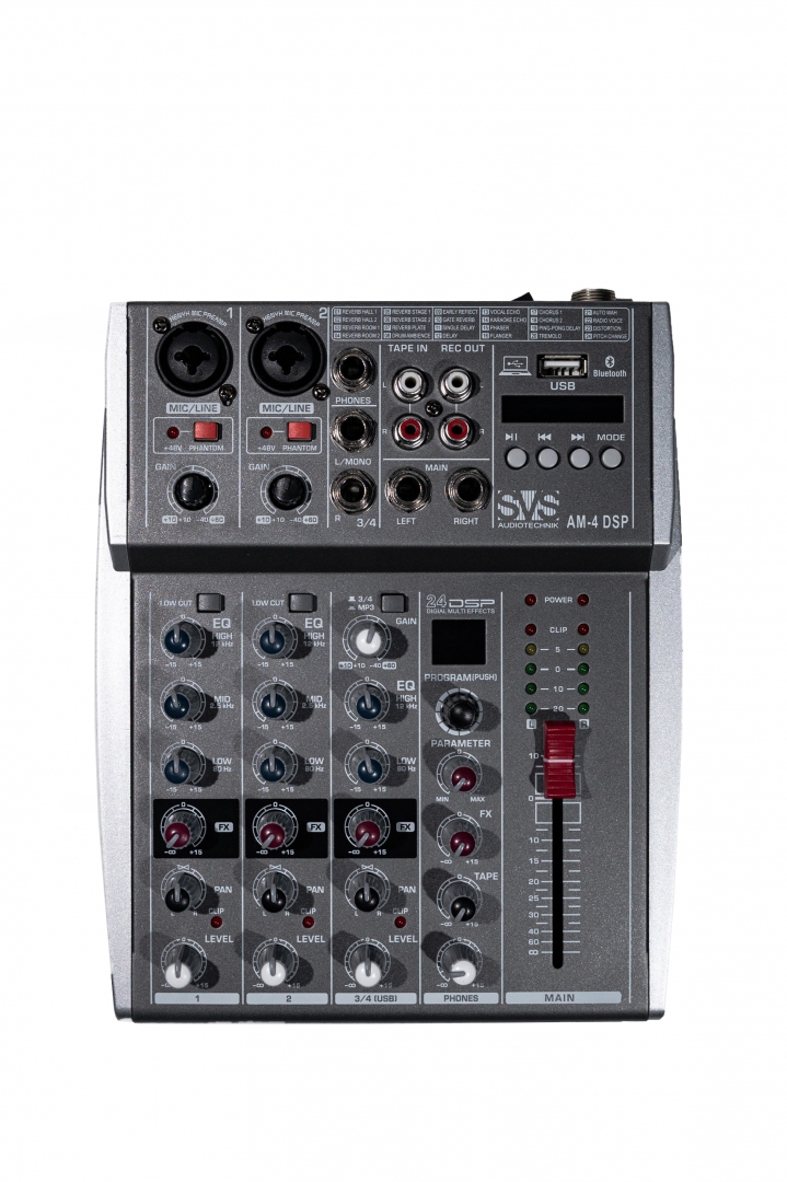 SVS Audiotechnik mixers AM-4 DSP Аналоговый микшерный пульт, 4-канала в Холмске
