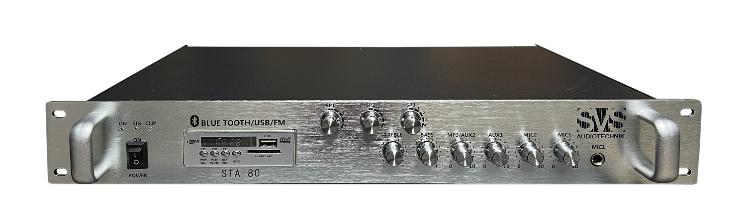 SVS Audiotechnik STA-80 Микшер-усилитель для систем Public Address в Холмске