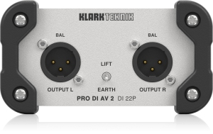 Klark Teknik DI 22P пассивный стерео директ-бокс в Холмске