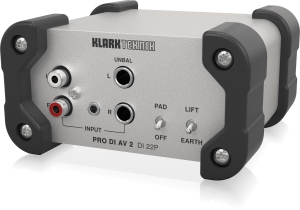 Klark Teknik DI 22P пассивный стерео директ-бокс в Холмске